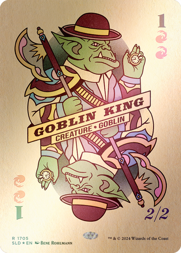 Goblin King (1705) (Rainbow Foil) [Secret Lair Drop Series] 