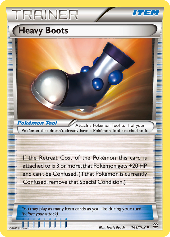 Heavy Boots (141/162) [XY:BREAKthrough] 