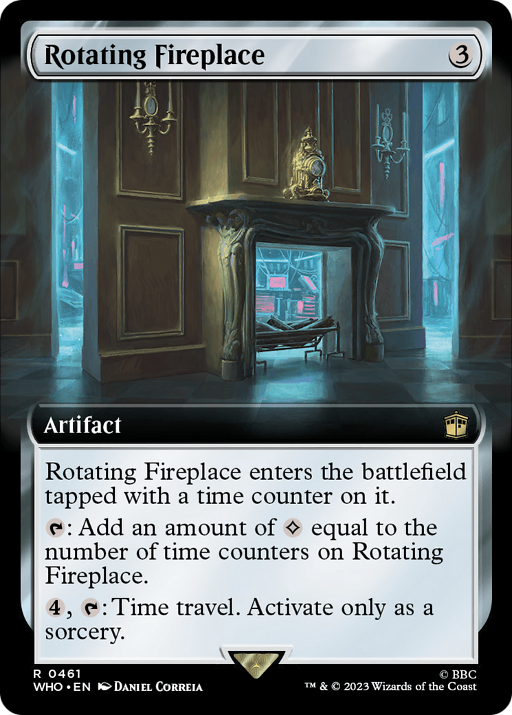 Rotating Fireplace (Extended Art) [Doctor Who] 