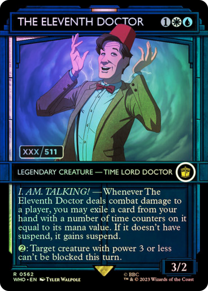 The Eleventh Doctor (Serial Numbered) [Doctor Who] 