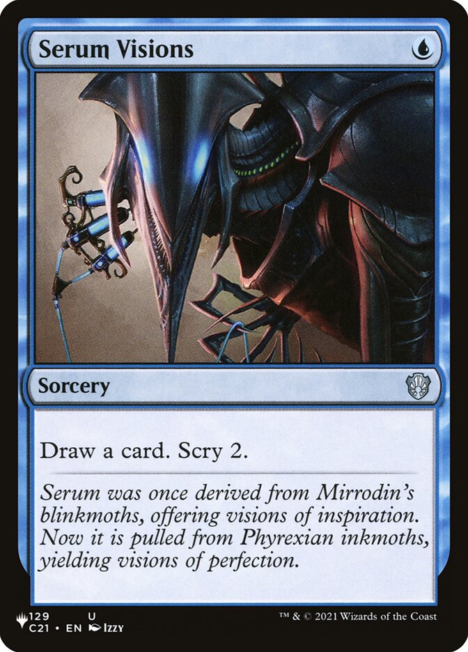 Serum Visions [Secret Lair: Heads I Win, Tails You Lose] 