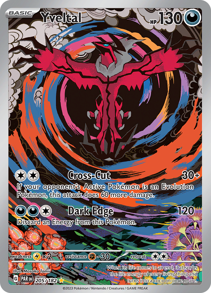 Yveltal (205/182) [Scarlet & Violet: Paradox Rift] 