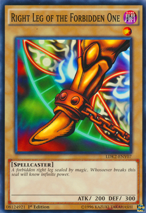 Right Leg of the Forbidden One [LDK2-ENY07] Common 