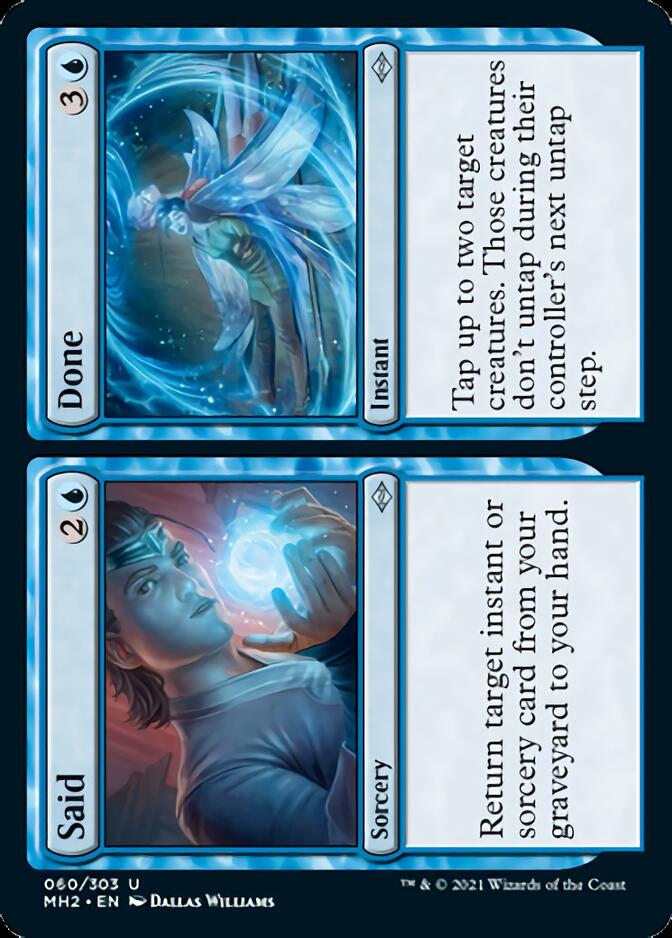 Said // Done [Modern Horizons 2] 