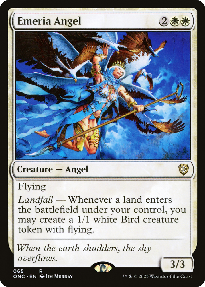 Emeria Angel [Phyrexia: All Will Be One Commander] 