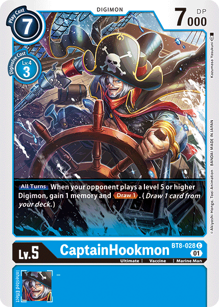 CaptainHookmon [BT8-028] [New Awakening] 