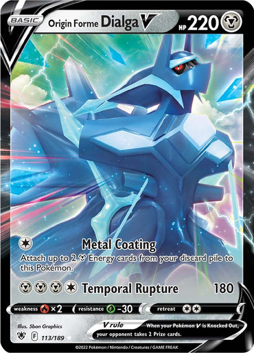 Origin Forme Dialga V (113/189) [Sword &amp; Shield: Astral Radiance] 
