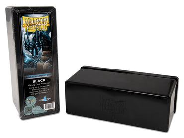 Dragon Shield: Four-Compartment Deck Box - Black