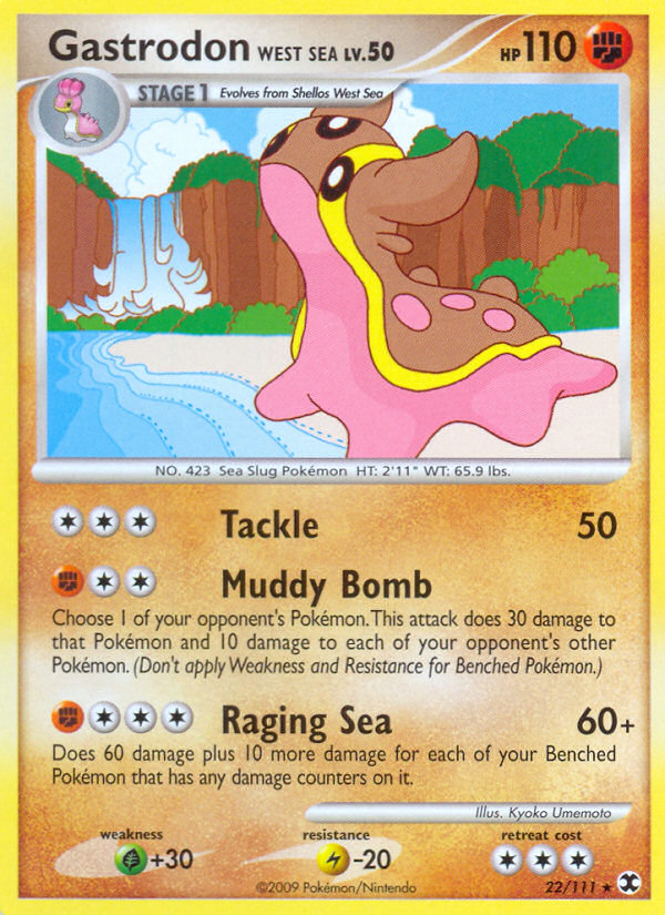 Gastrodon West Sea (22/111) [Platinum: Rising Rivals] 