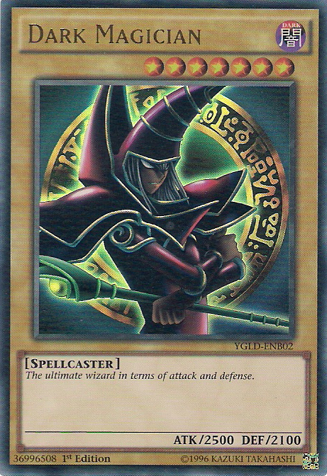 Dark Magician [YGLD-ENB02] Ultra Rare 