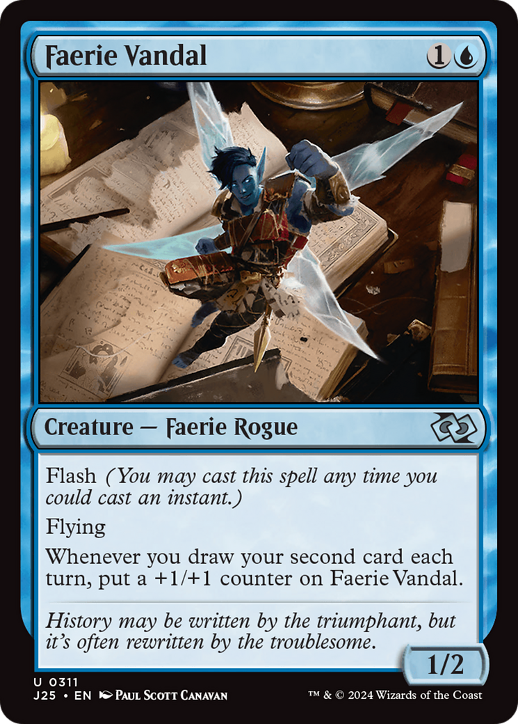 Faerie Vandal [Foundations Jumpstart] 