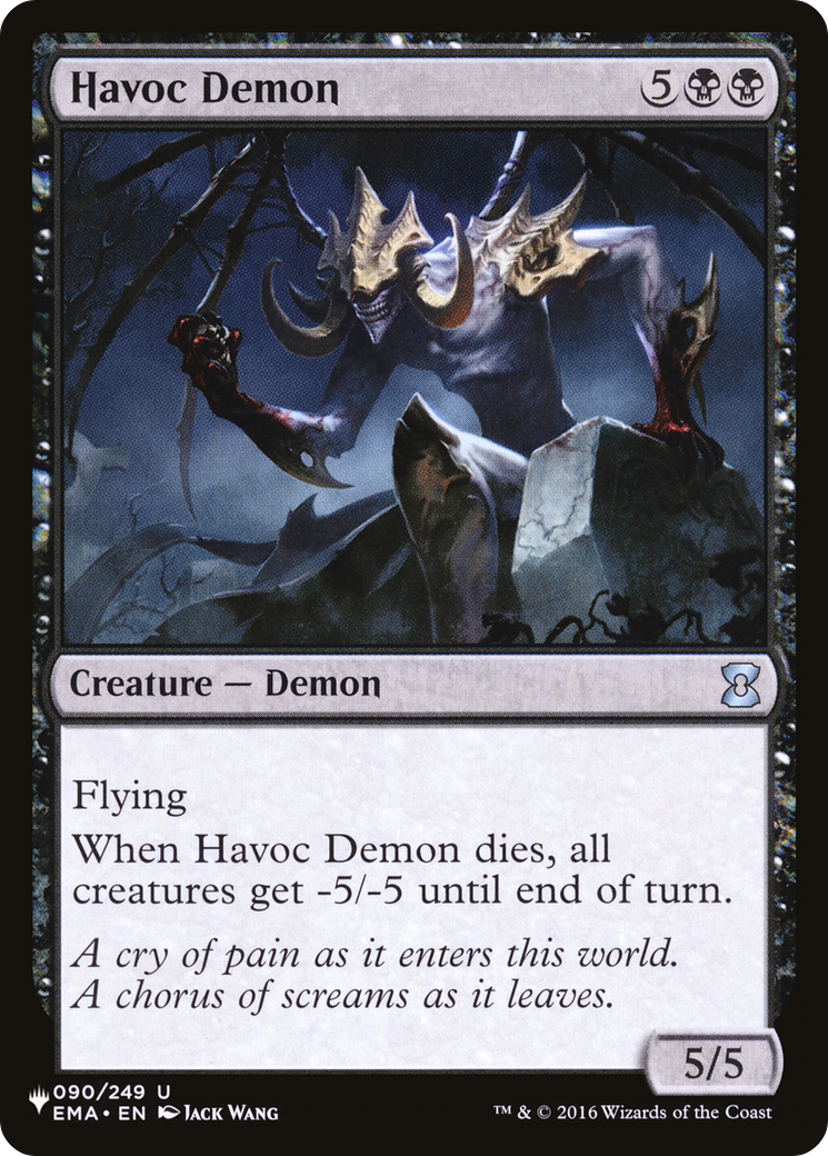 Havoc Demon [The List Reprints] 