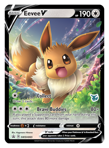 Eevee V (SWSH065) (Eevee Deck) [Battle Academy 2022] 
