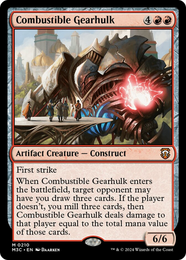 Gearhulk Fuel (Ripple Foil) [Modern Horizons 3 Commander] 