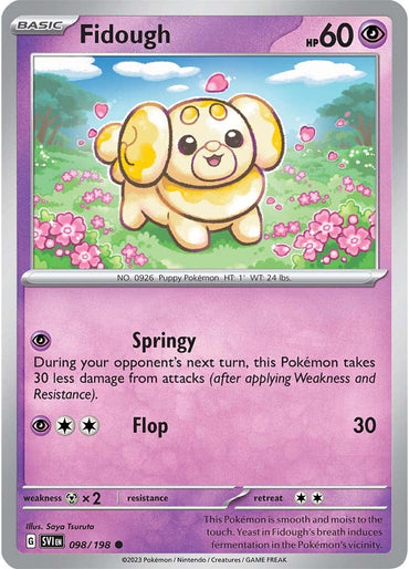 Fidough (098/198) [Scarlet &amp; Violet: Base Set] 