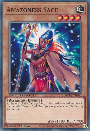 Amazoness Sage [SGX3-END08] Common 