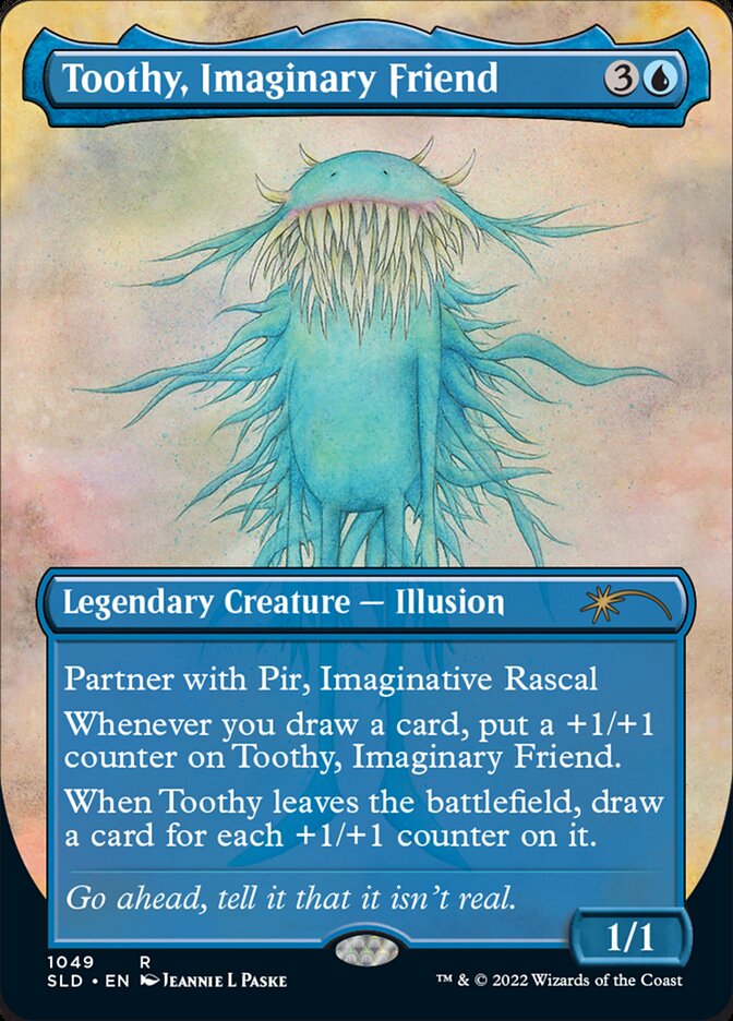 Toothy, Imaginary Friend (Borderless) [Secret Lair Drop Series] 