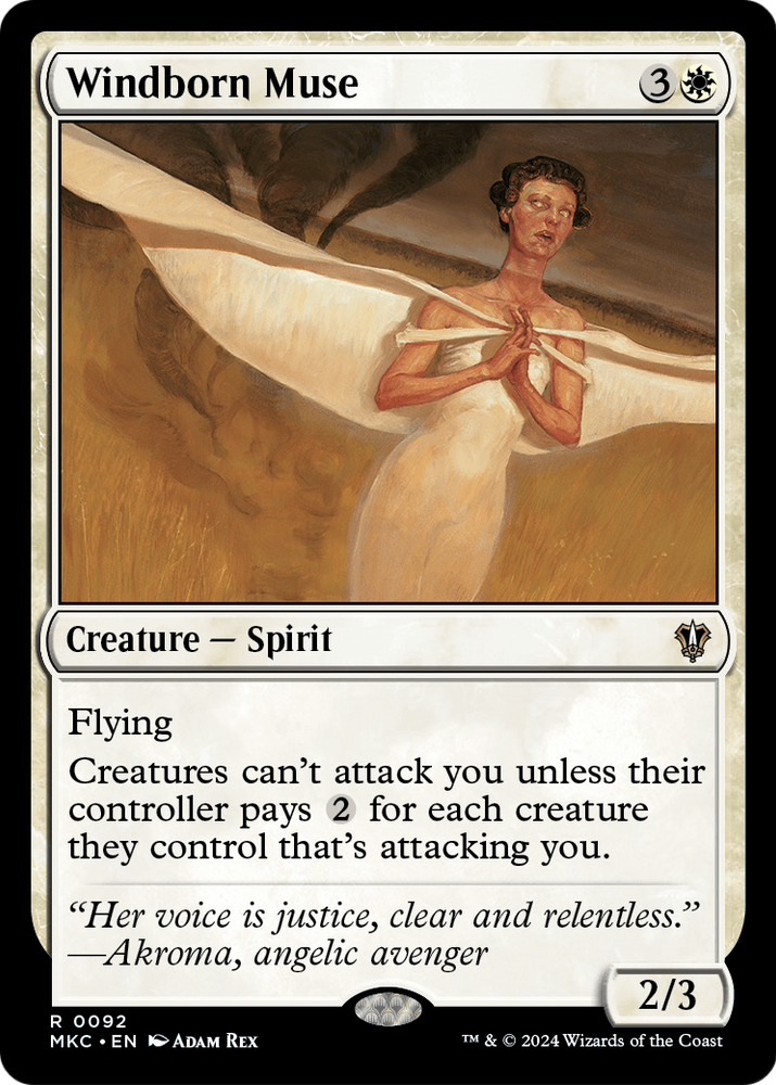Windborn Muse [Murders at Karlov Manor Commander] 