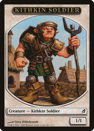 Kithkin Soldier Token [Lorwyn Tokens] 