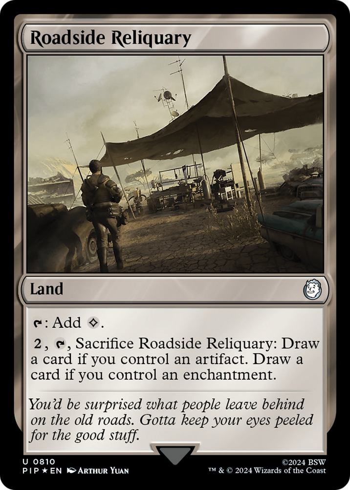 Roadside Reliquary (Surge Foil) [Fallout] 