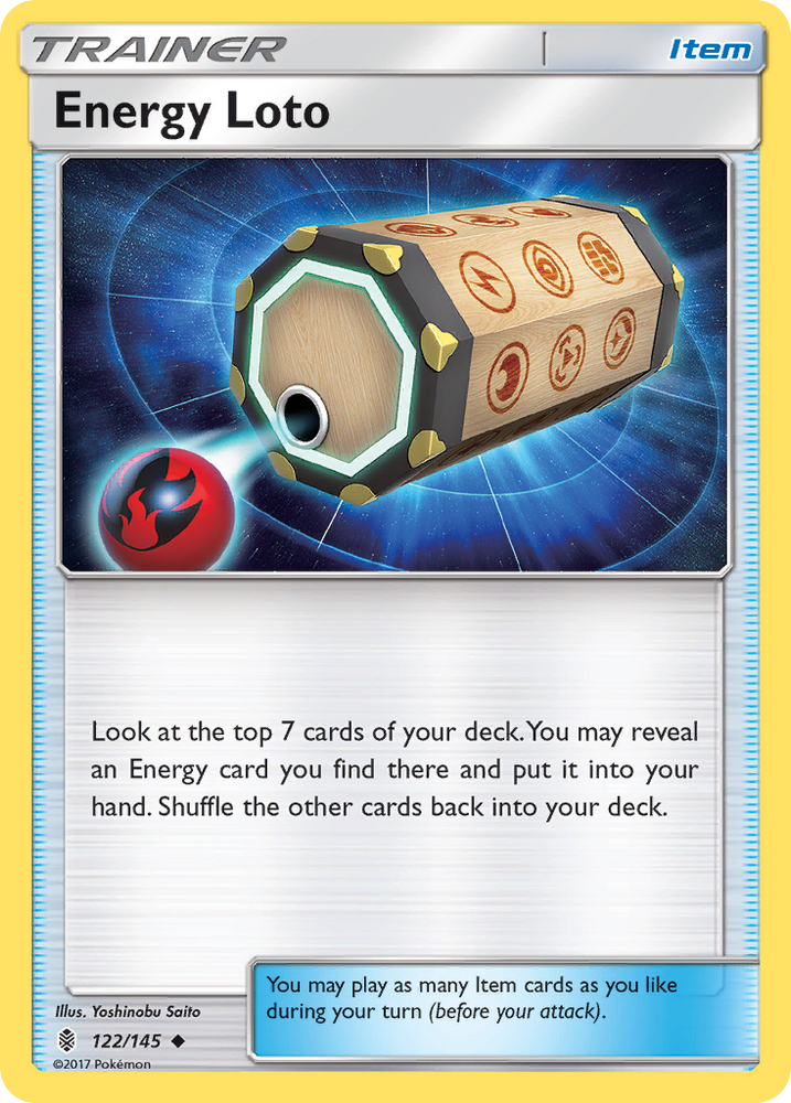 Energy Lotus (122/145) [Sun &amp; Moon: Guardians Rising] 