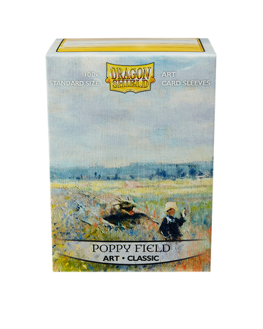 Dragon Shield: Standard 100ct Art Sleeves - Poppy Field (Classic)