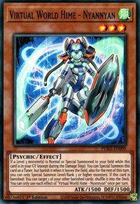 Virtual World Hime - Nyannyan [PHRA-EN099] Super Rare 