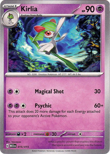Kirlia (015/015) [McDonald's Promos: 2023 Collection] 