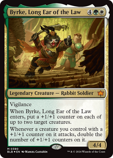 Byrke, Long Ear of the Law [Bloomburrow] 