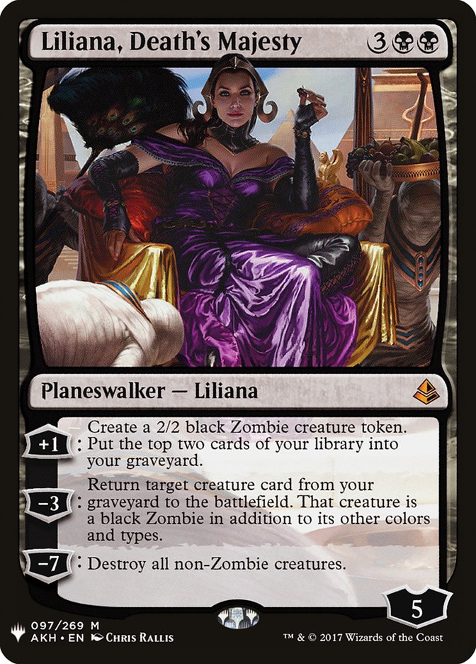 Liliana, Death's Majesty [The List] 