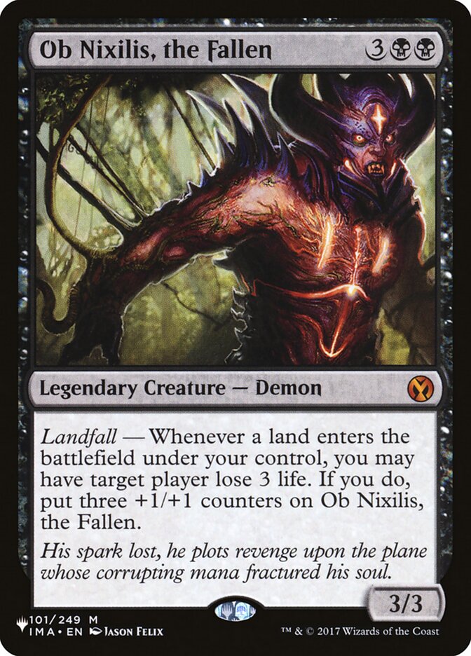 Ob Nixilis, the Fallen [The List] 