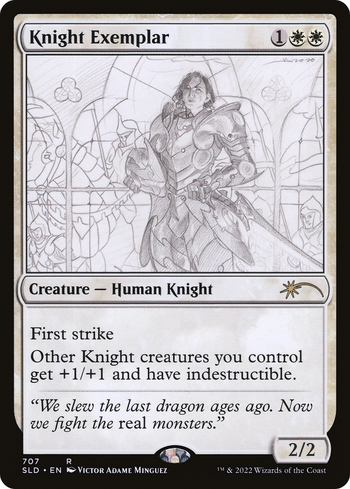 Knight Exemplar (707) [Secret Lair Drop Series] 