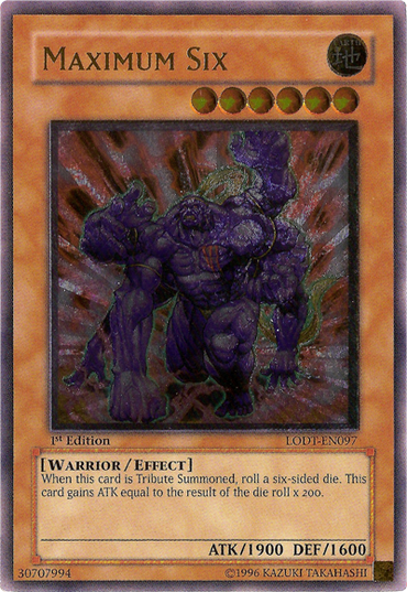 Maximum Six [LODT-EN097] Ultimate Rare 