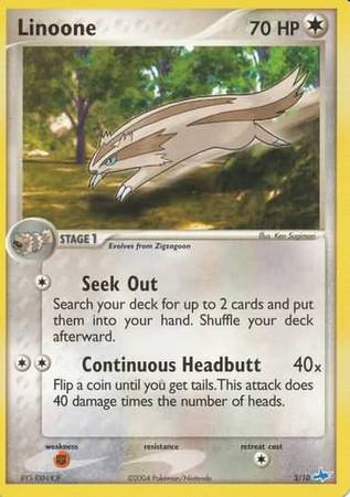 Linoone (3/10) [EX: Trainer Kit - Latios] 