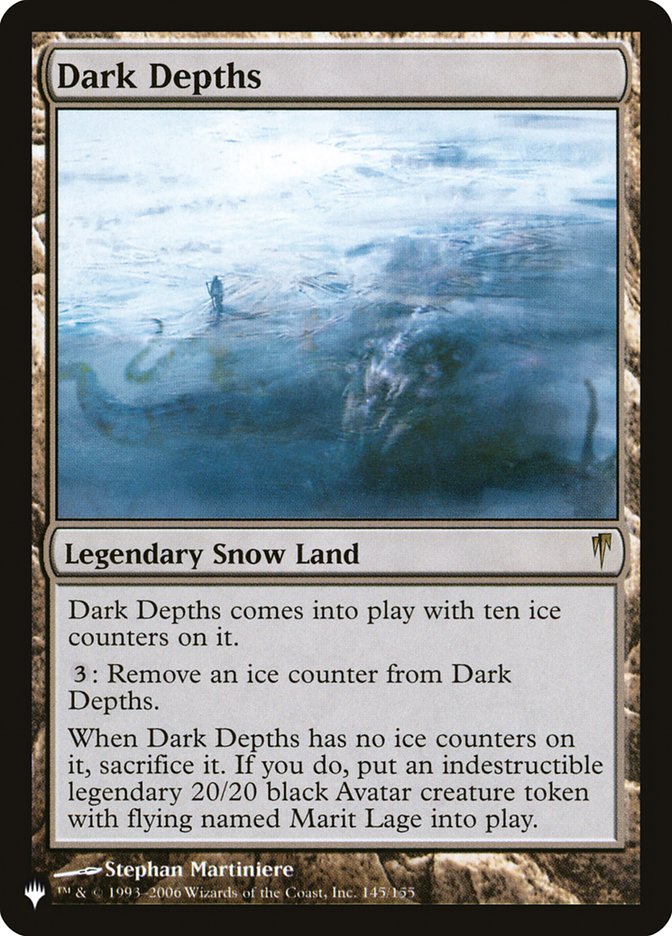 Dark Depths [The List] 