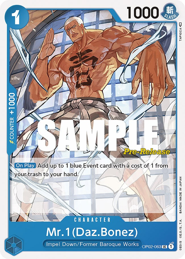 Mr.1 (Daz.Bonez) [Paramount War Pre-Release Cards] 