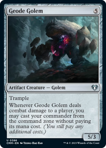 Geode Golem [Commander Masters] 