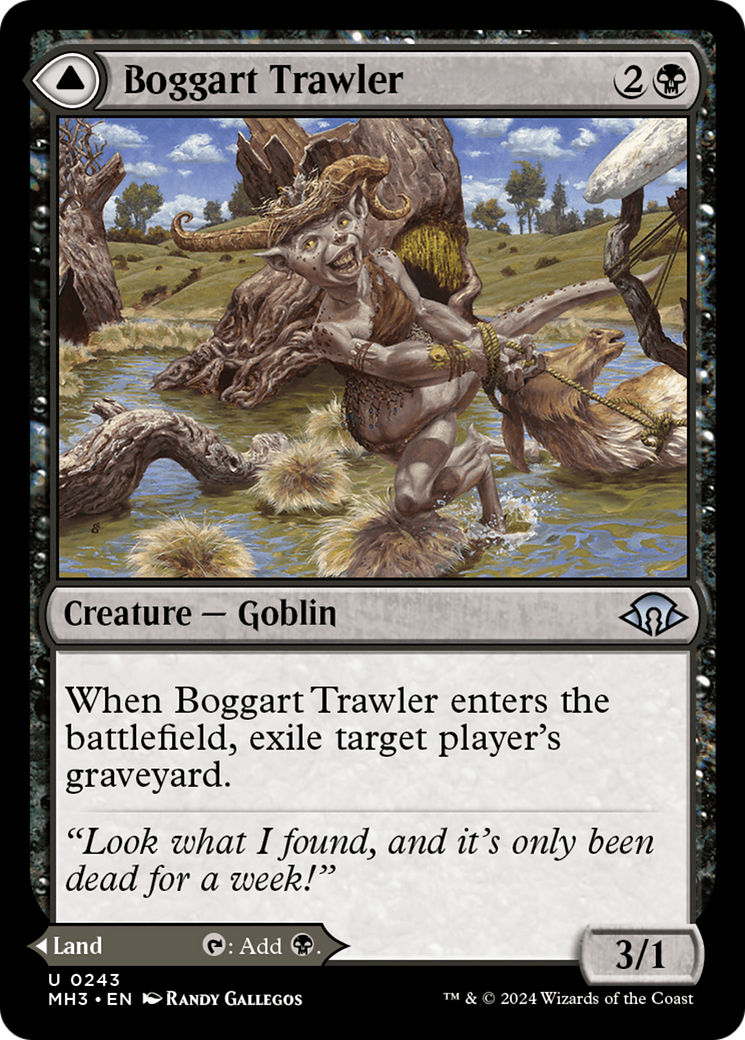 Boggart Trawler // Boggart Bog [Modern Horizons 3] 