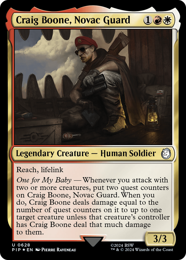 Craig Boone, Novac Guard (Surge Foil) [Fallout] 