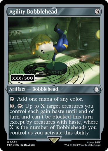 Agility Bobblehead (Serial Numbered) [Fallout] 