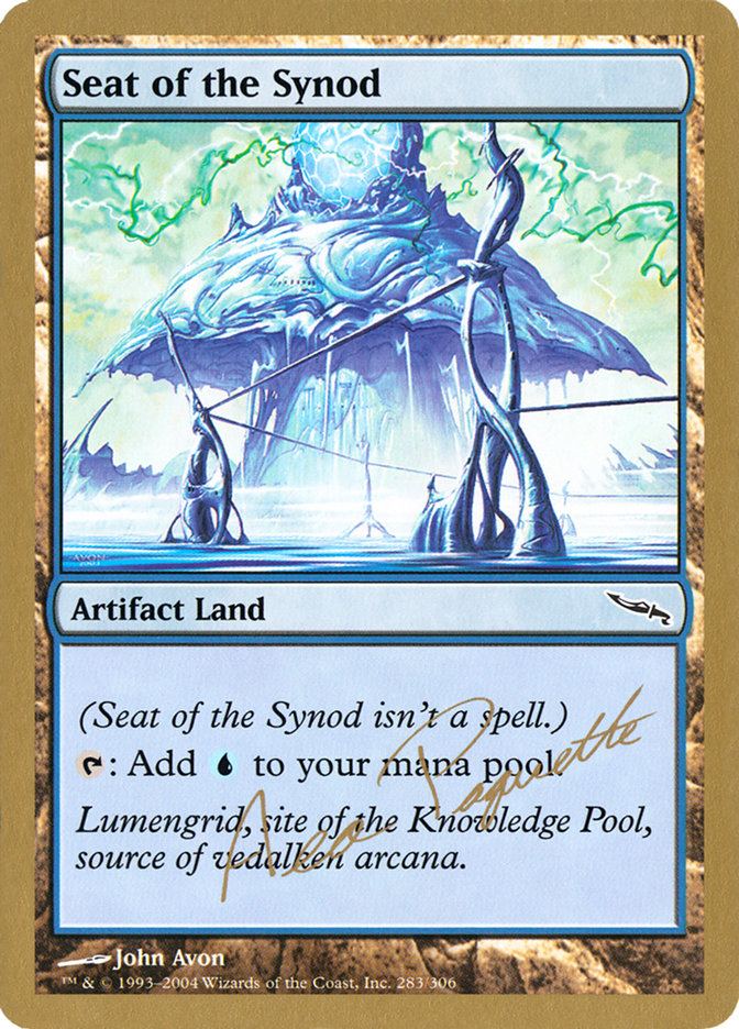 Seat of the Synod (Aeo Paquette) [World Championship Decks 2004] 