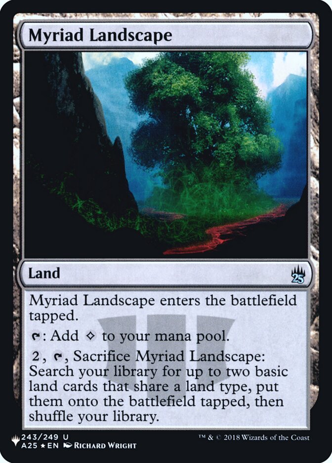 Myriad Landscape [Secret Lair: Heads I Win, Tails You Lose] 