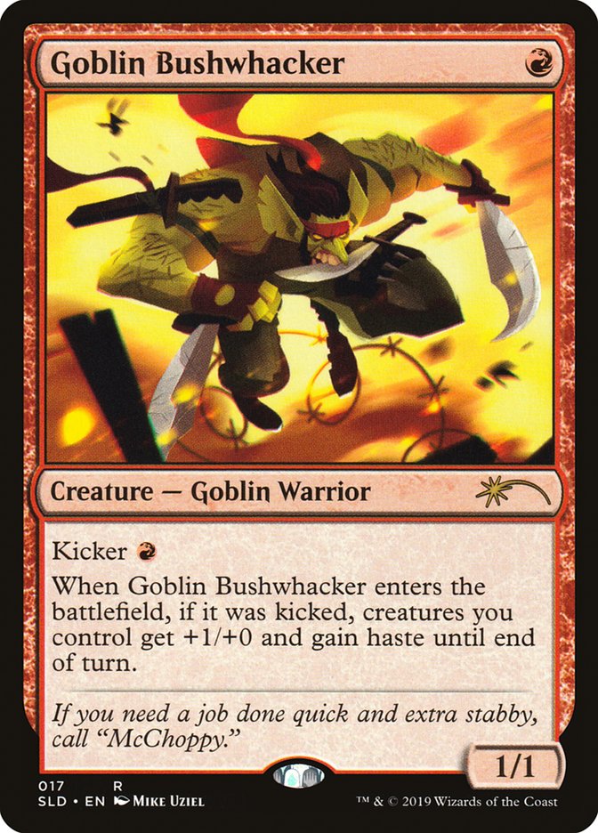 Goblin Bushwhacker [Secret Lair Drop Series] 