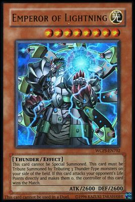 Emperor of Lightning [WCPS-EN702] Ultra Rare 