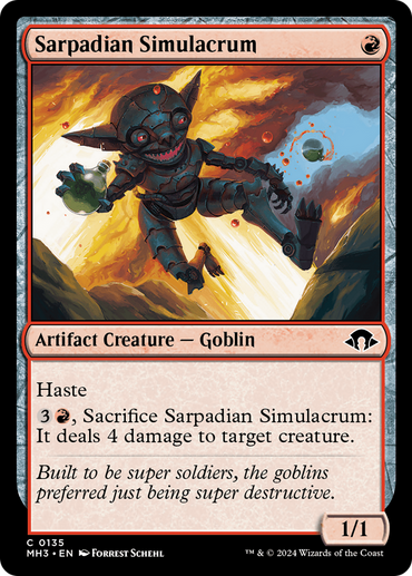 Sarpadian Simulacrum [Modern Horizons 3] 