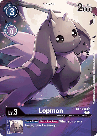 Lopmon [BT7-068] (Alternate Art) [Next Adventure]