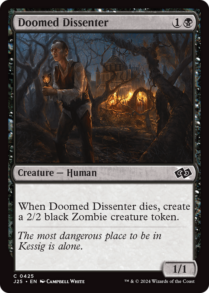 Doomed Dissenter [Foundations Jumpstart] 