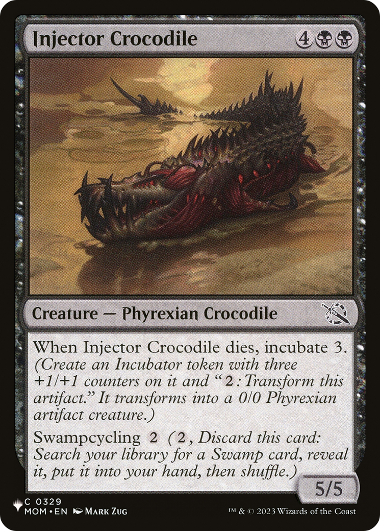 Injector Crocodile [The List Reprints] 