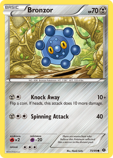 Bronzor (75/99) [Black &amp; White: Next Destinies] 