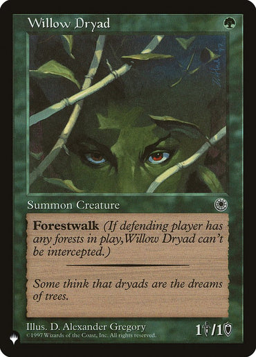 Willow Dryad [The List] 